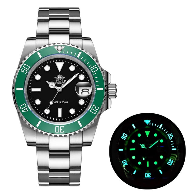 ADDIESDIVE Sub Quartz Watch Diver's 200M (H3QZ)