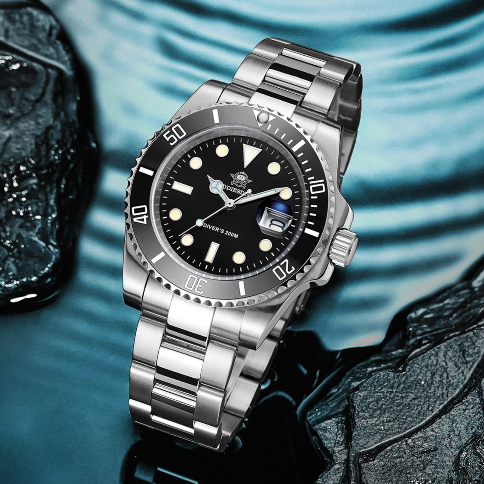 AD-H3QZ Sub Quartz Watch Diver's 200M