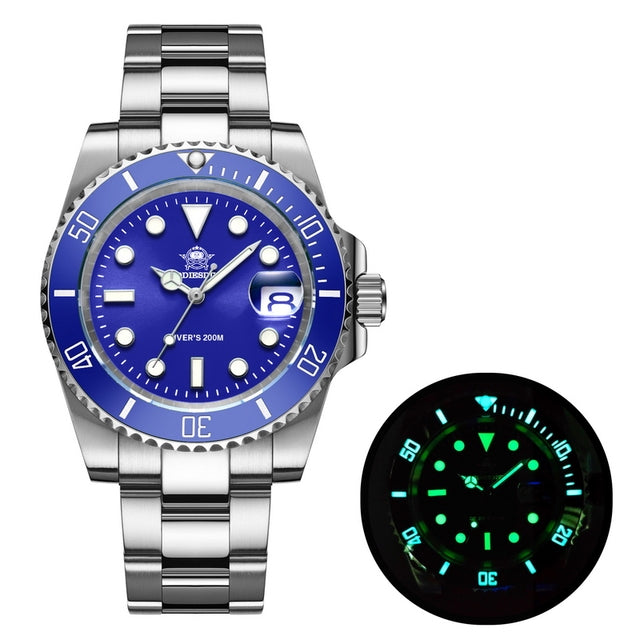 ADDIESDIVE Sub Quartz Watch Diver's 200M (H3QZ)
