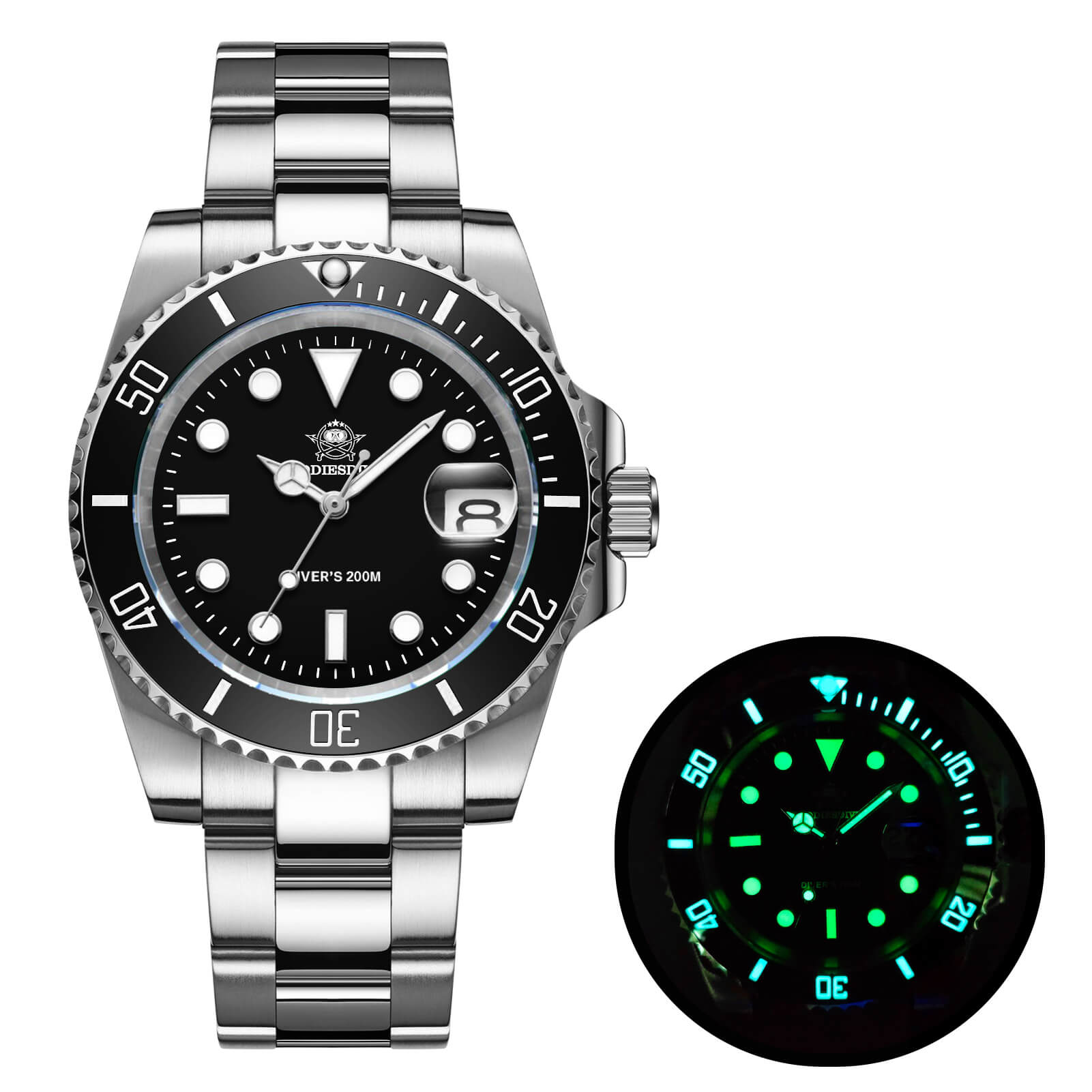 AD-H3QZ Sub Quartz Watch Diver's 200M