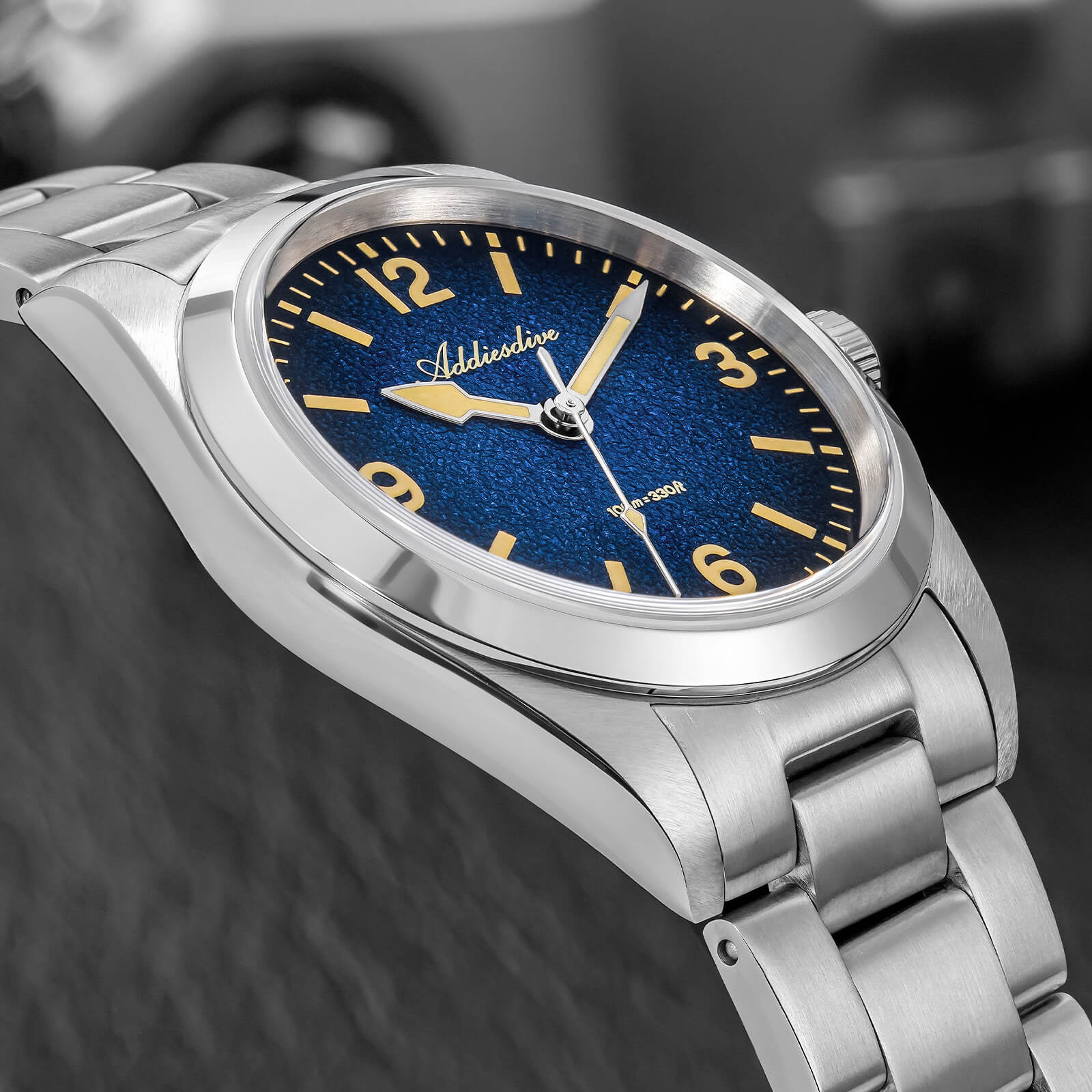 AD2544 — 36mm Quartz Diver Vintage