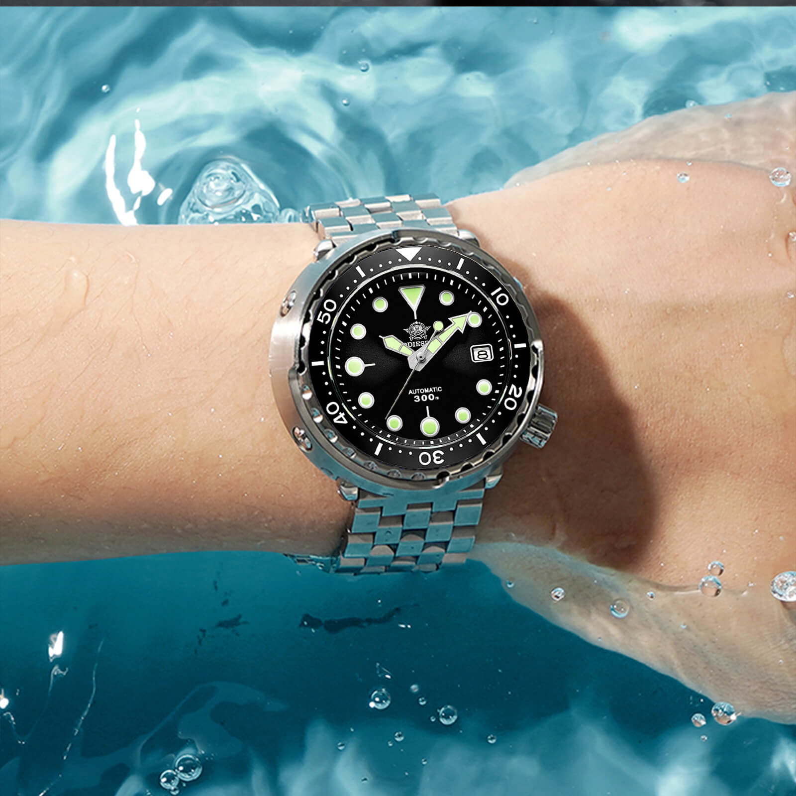AD Tuna 300M Automatic Diver Watch Tuna Diver