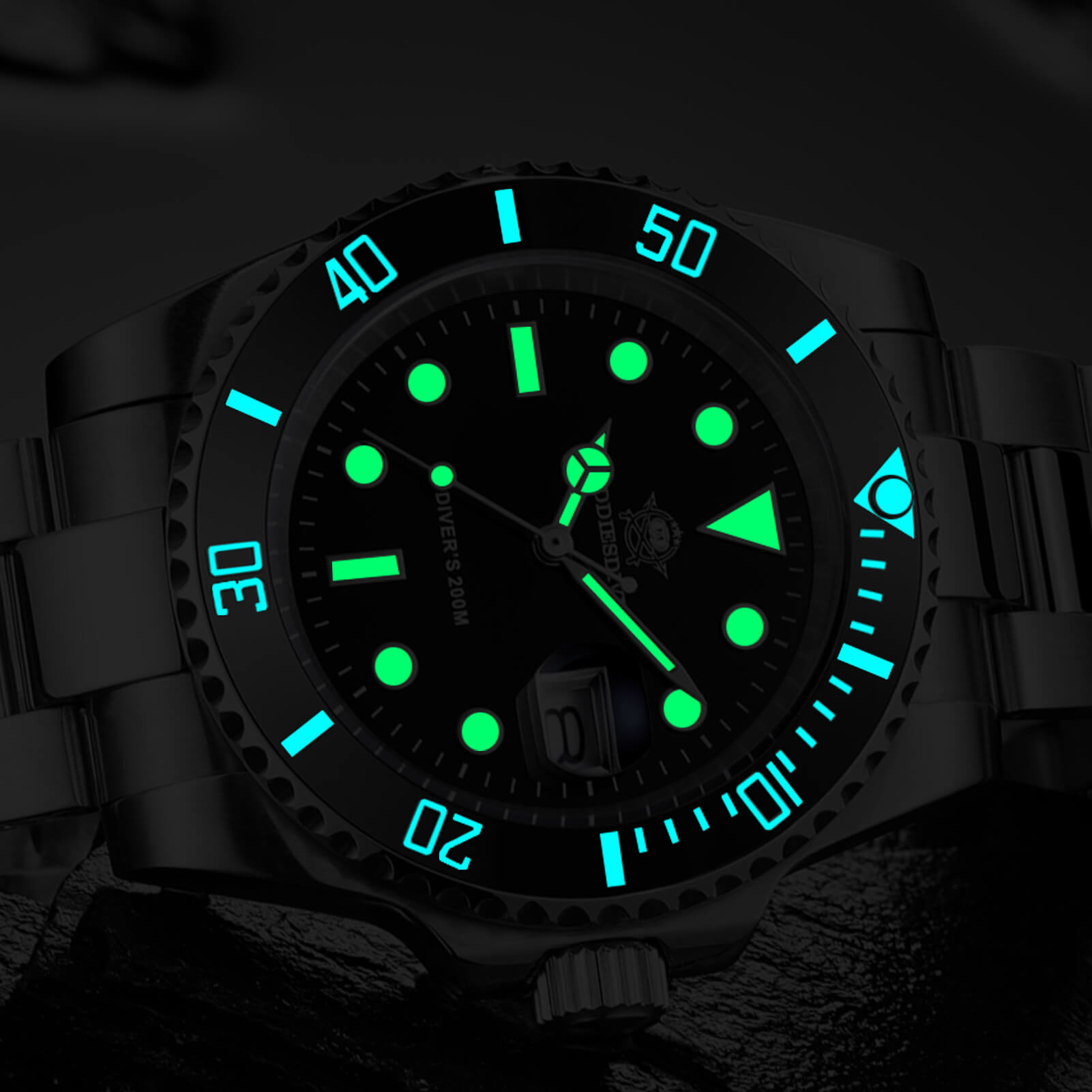 AD-H3QZ Sub Quartz Watch Diver's 200M