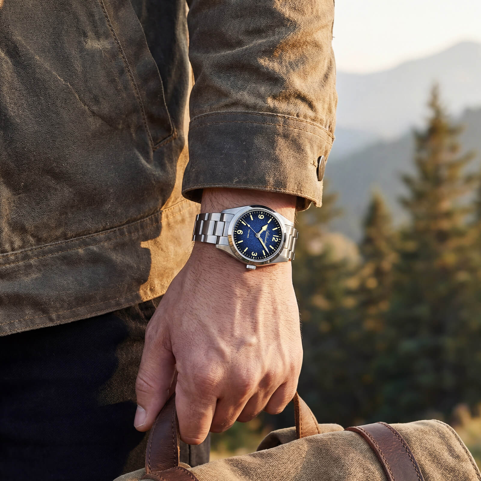 AD2544 — 36mm Quartz Diver Vintage