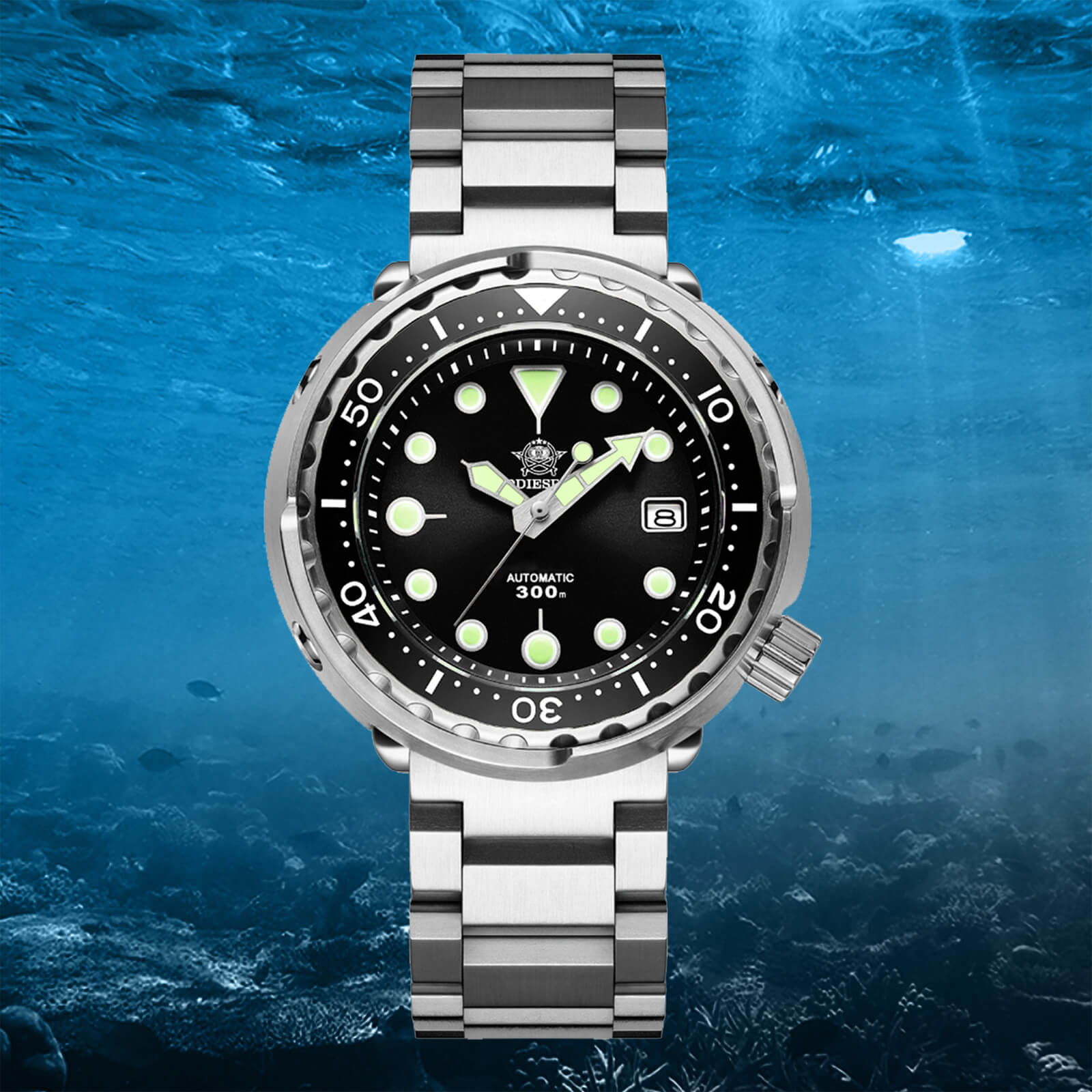 AD Tuna 300M Automatic Diver Watch Tuna Diver