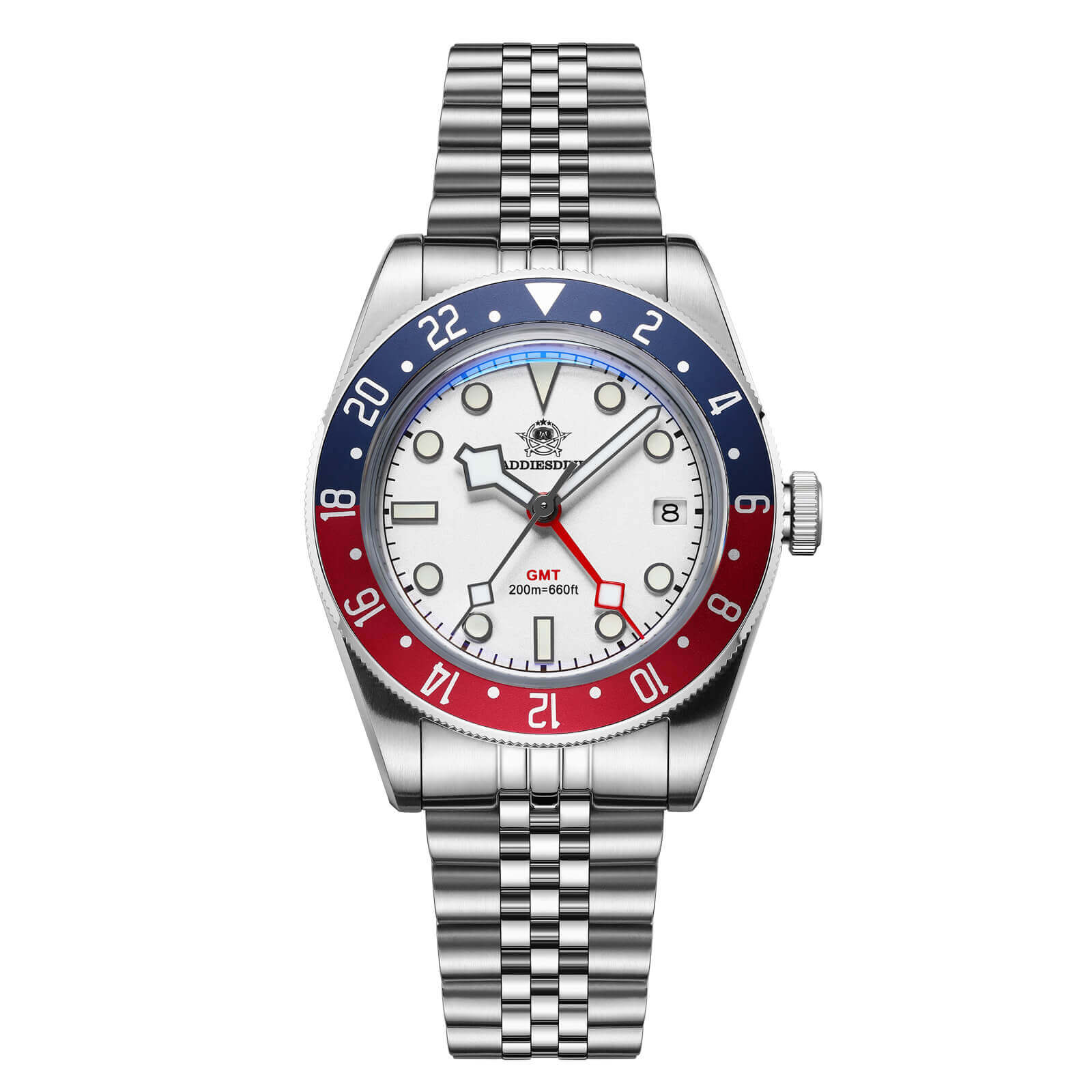AD2044 — 39mm GMT Quartz Diver