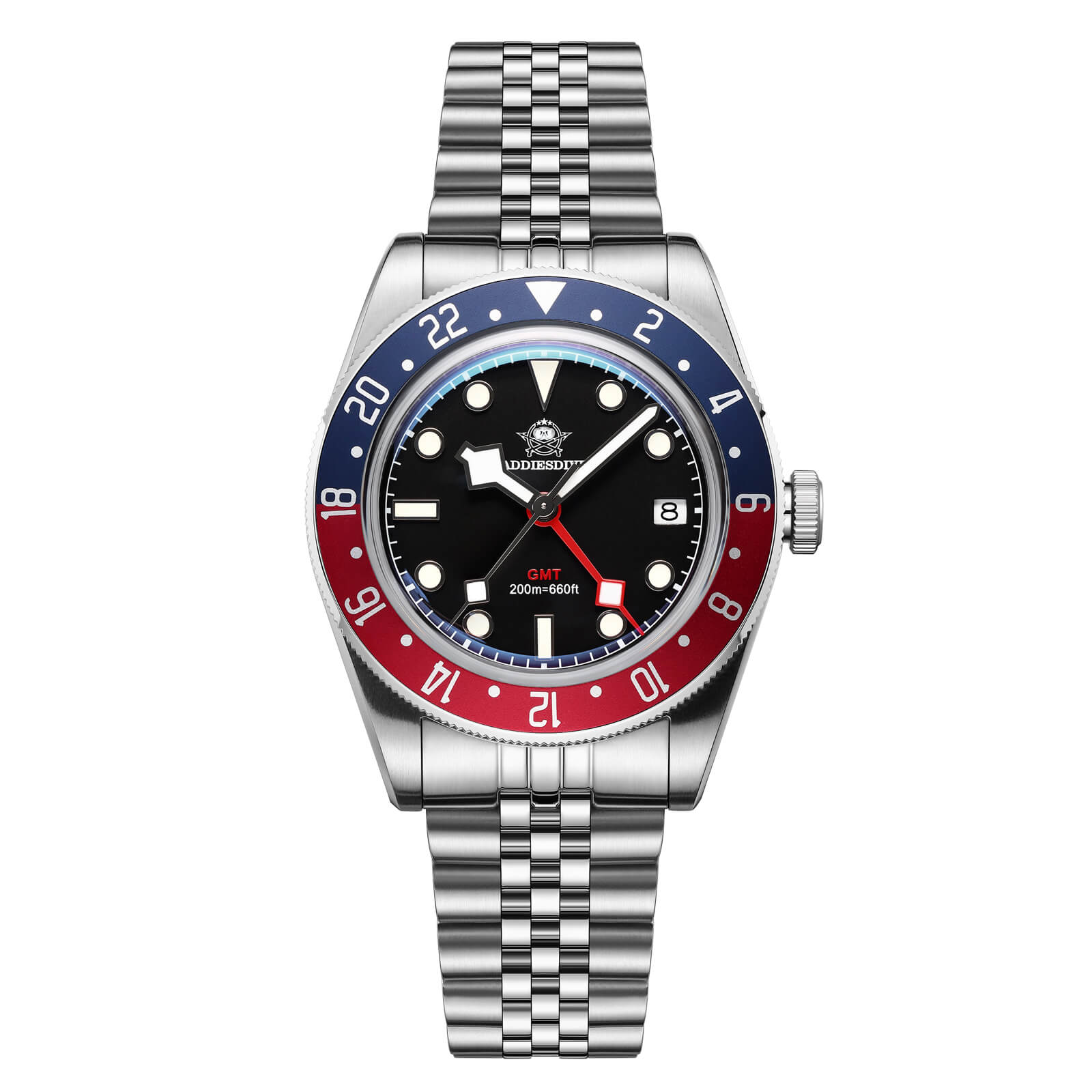 AD2044 — 39mm GMT Quartz Diver