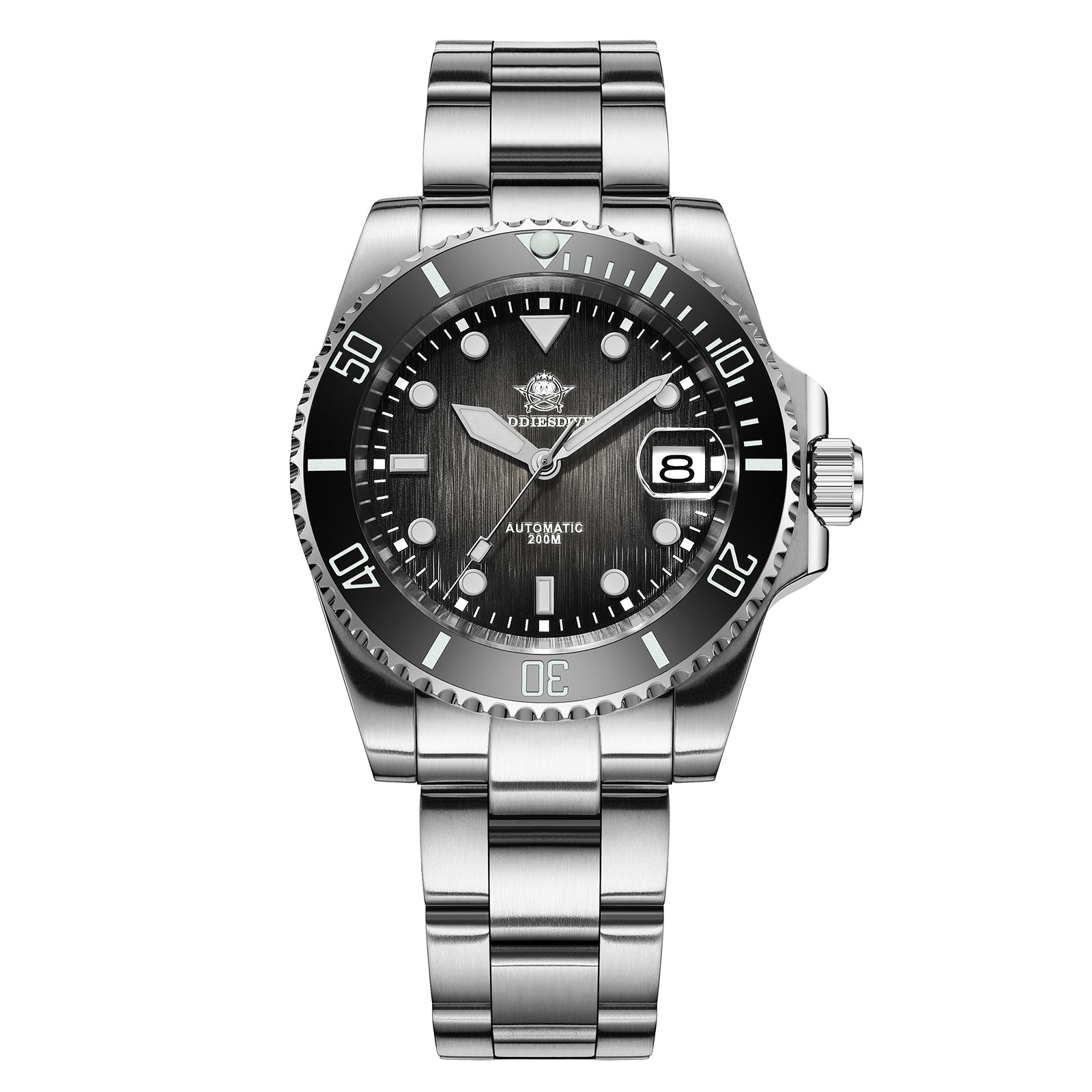 AD2078— 41mm Stainless Steel Sub Automatic Diver