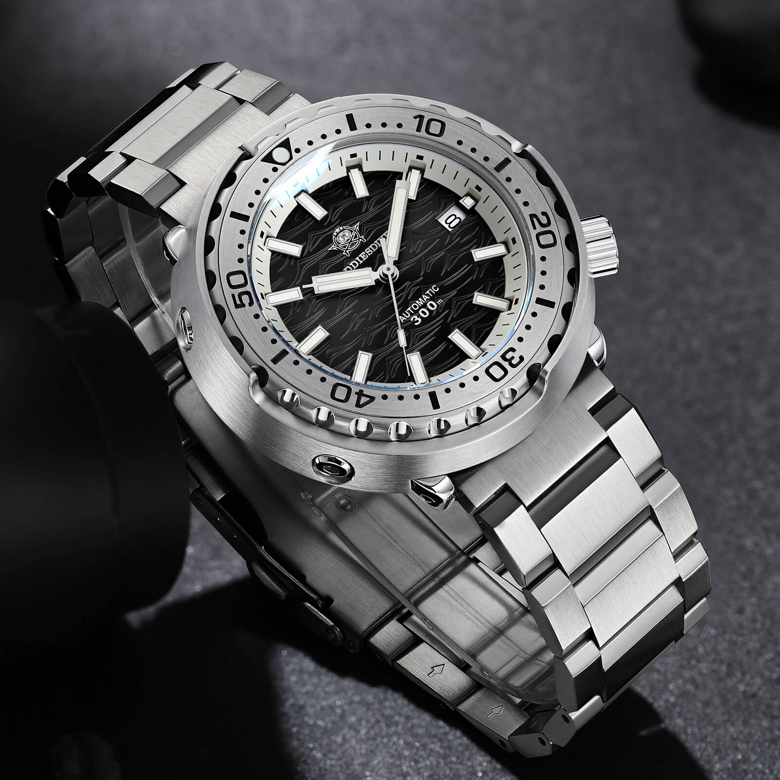 AD2098 — 41mm Automatic Diver 300M | Addiesdive UK