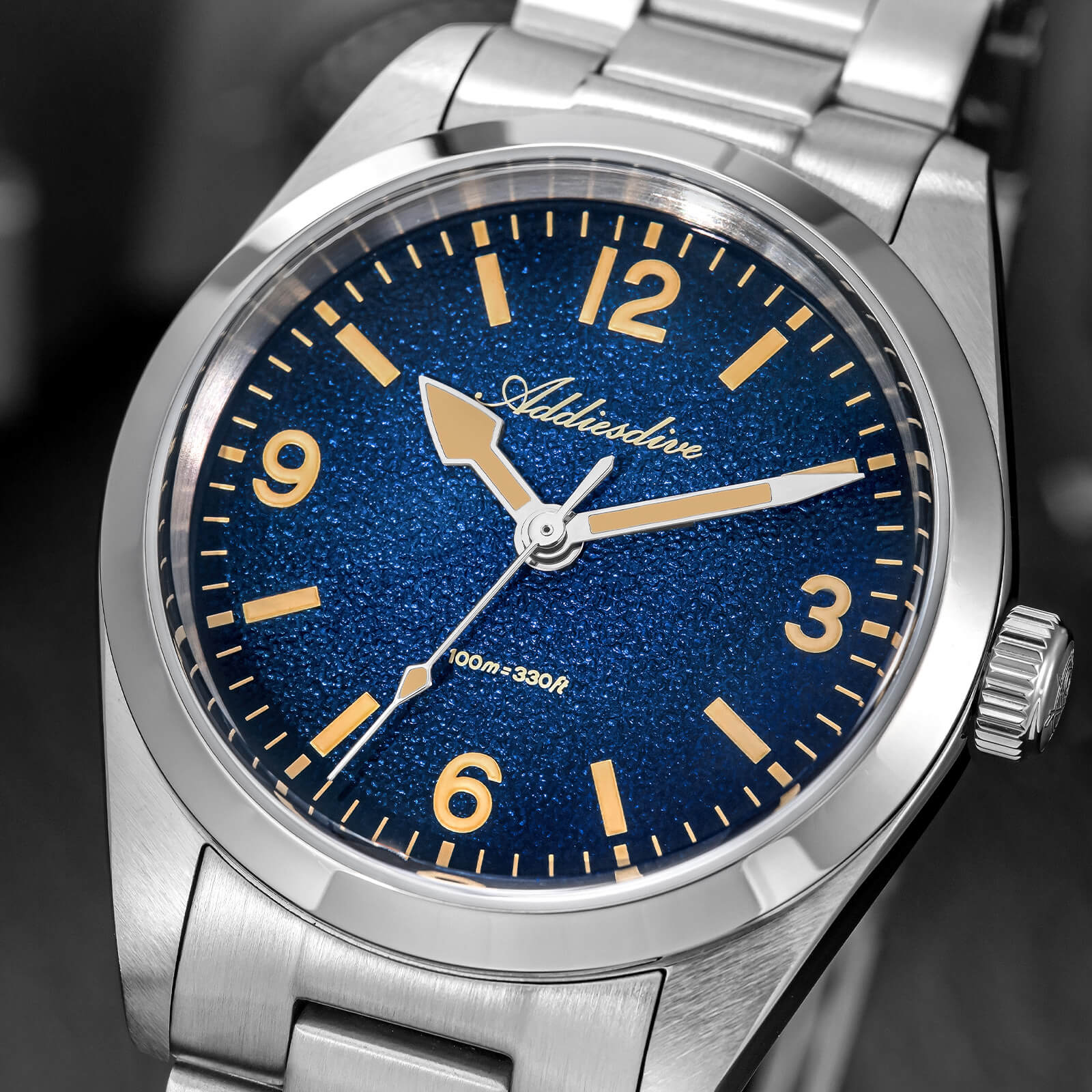 AD2544 — 36mm Quartz Diver Vintage