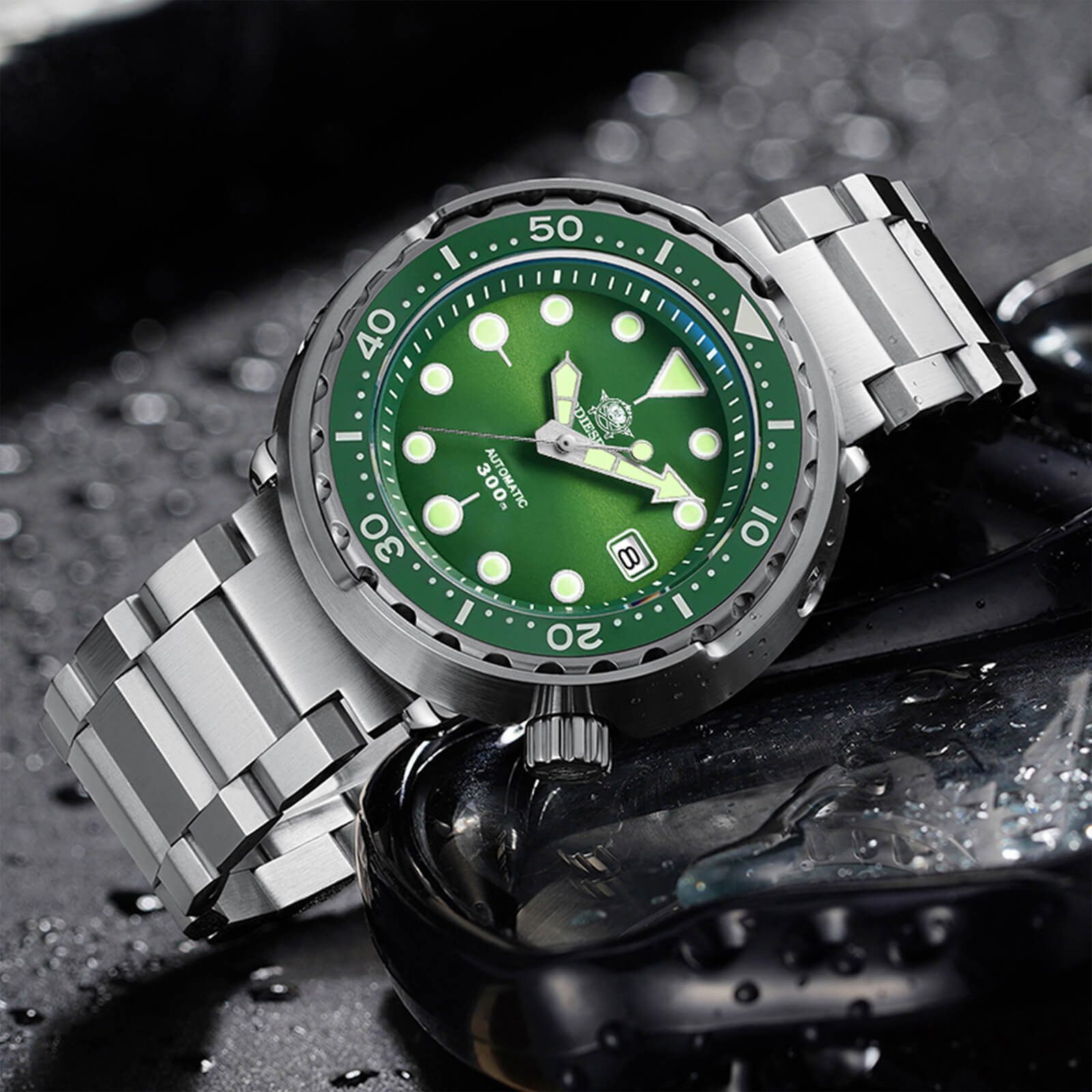 AD Tuna 300M Automatic Diver Watch Tuna Diver