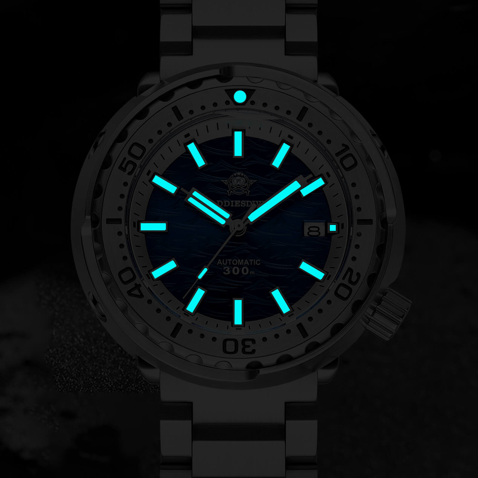 AD2098 — 41mm Automatic Diver 300M | Addiesdive UK